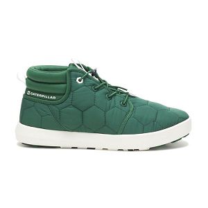 Caterpillar CODE Scout Mid Soft Toe Shoes Herre Grønn Hvite | NO-160397BHX