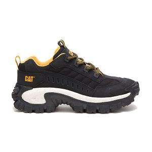 Caterpillar Intruder Soft Toe Shoes Herre Svarte Hvite | NO-649875ELU