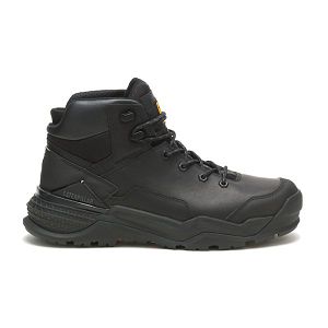 Caterpillar Provoke Mid Vanntette Soft Toe Boots Herre Svarte | NO-985061CPX