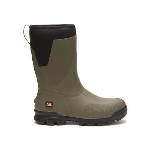 Caterpillar Stormers 11" Pull-Ons Boots Dame Olivengrønne Grønn | NO-062593EYD