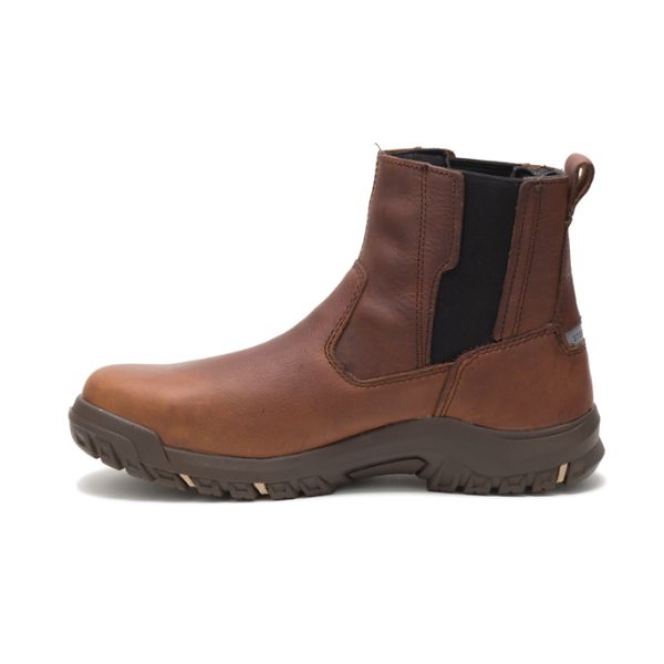 Caterpillar Abbey Steel Pull-Ons Boots Dame Brune | NO-395148ZJF