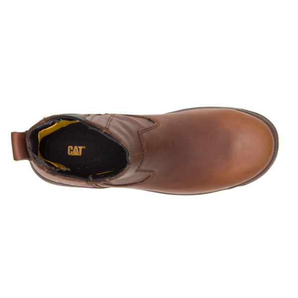 Caterpillar Abbey Steel Pull-Ons Boots Dame Brune | NO-395148ZJF