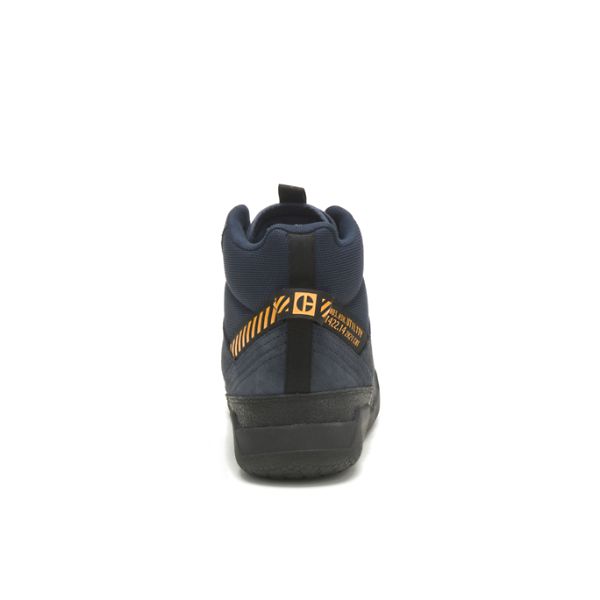 Caterpillar CODE Hex Hi Utility Joggesko Dame Marineblå | NO-135604UGW