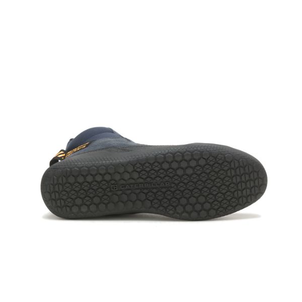 Caterpillar CODE Hex Hi Utility Soft Toe Shoes Dame Marineblå | NO-165802WRQ