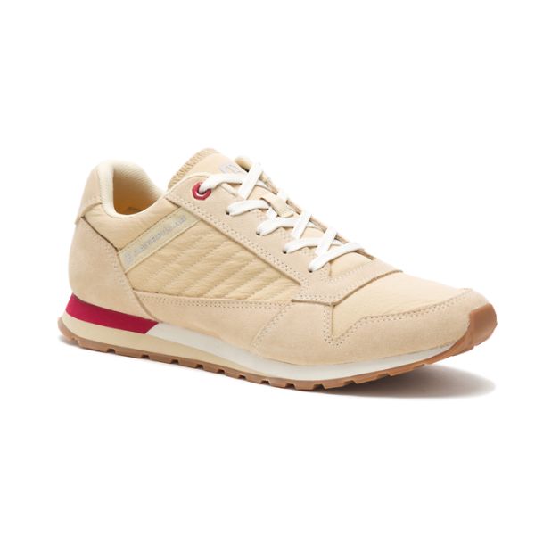 Caterpillar CODE Ventura Joggesko Dame Beige Rød | NO-564309UQH