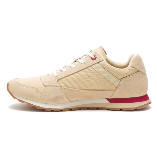 Caterpillar CODE Ventura Joggesko Dame Beige Rød | NO-564309UQH