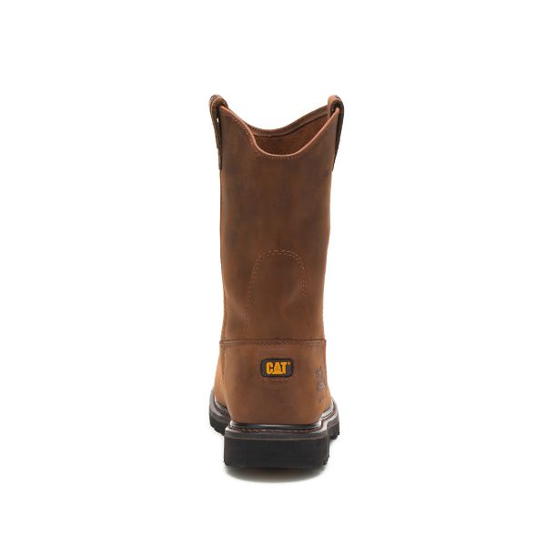 Caterpillar Edgework Steel Pull-Ons Boots Herre Brune | NO-142835TAU