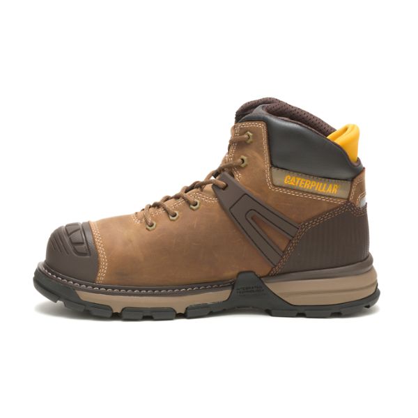 Caterpillar Excavator Superlite Vanntette Soft Soft Toe Boots Herre Brune | NO-298135DHK