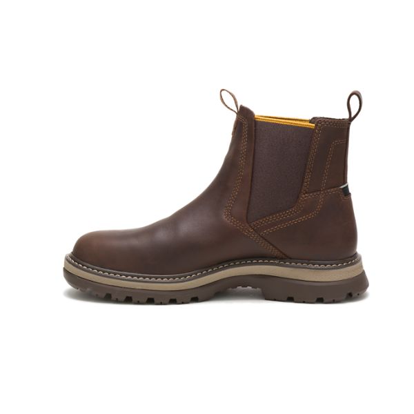 Caterpillar Fairbanks Chelsea Soft Toe Boots Herre Brune | NO-953418VEH