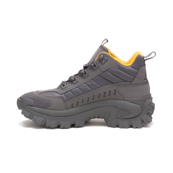 Caterpillar Intruder Mid Soft Toe Shoes Dame Grå Hvite | NO-073452NGT