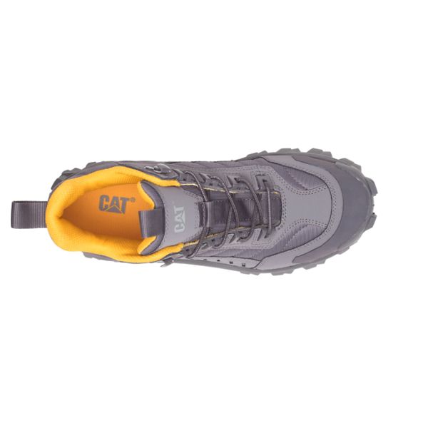 Caterpillar Intruder Mid Soft Toe Shoes Dame Grå Hvite | NO-073452NGT