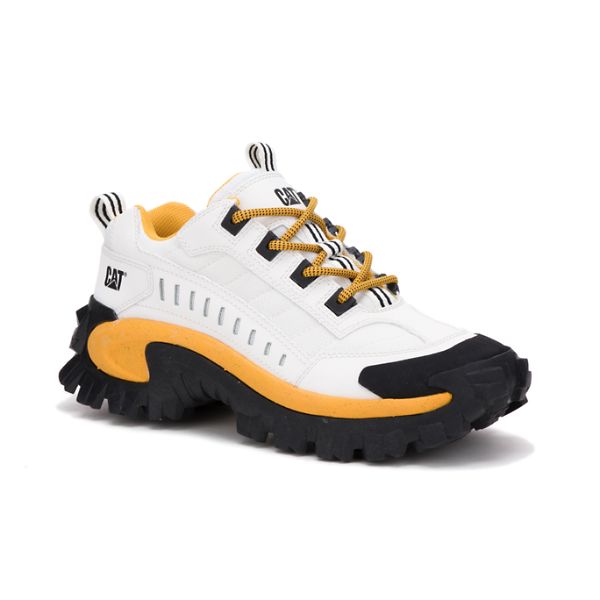 Caterpillar Intruder Soft Toe Shoes Herre Hvite Gul | NO-305916AVR