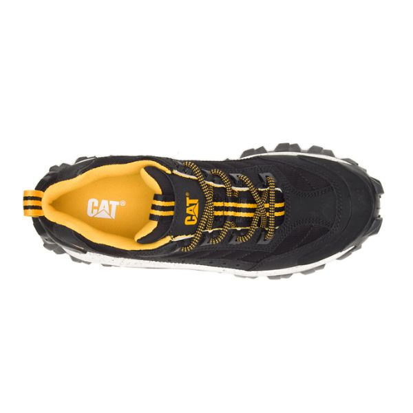 Caterpillar Intruder Soft Toe Shoes Herre Svarte Hvite | NO-649875ELU