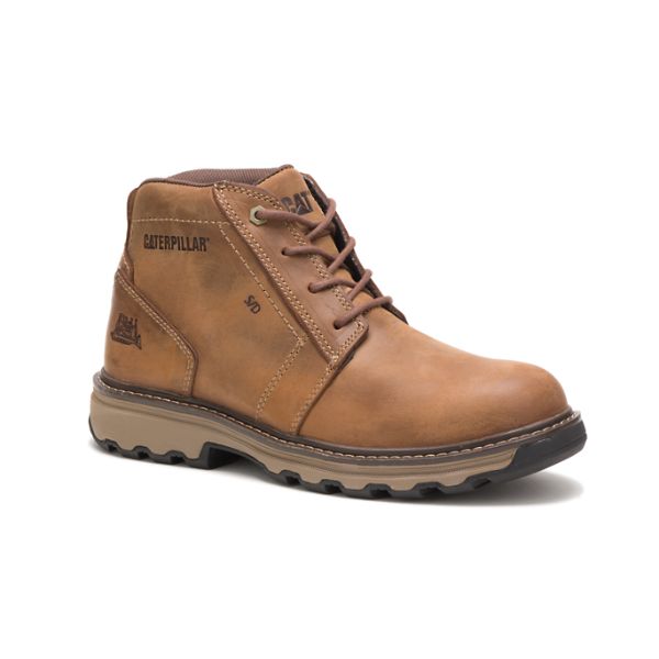 Caterpillar Parker Soft Toe Boots Herre Brune | NO-243516MGB