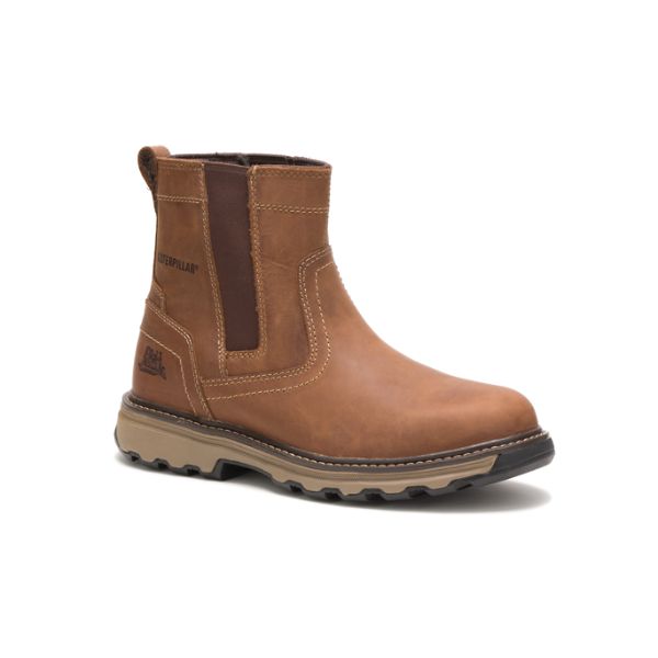 Caterpillar Pelton Soft Toe Boots Herre Brune | NO-751623BFK