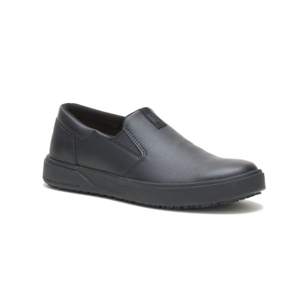 Caterpillar ProRush SR Slip-On Soft Toe Shoes Herre Svarte | NO-170934YXT