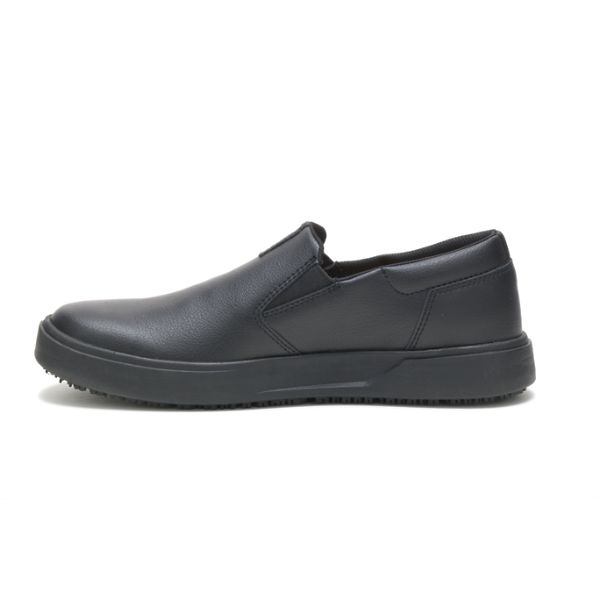 Caterpillar ProRush SR Slip-On Soft Toe Shoes Herre Svarte | NO-170934YXT