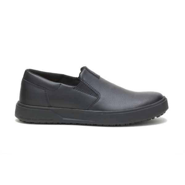 Caterpillar ProRush SR Slip-On Soft Toe Shoes Herre Svarte | NO-170934YXT