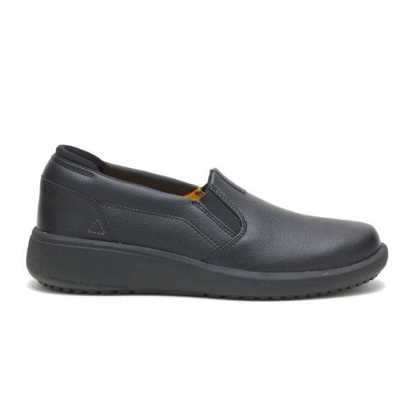 Caterpillar ProRush SR Slip-On Soft Toe Shoes Dame Svarte | NO-958036VAP