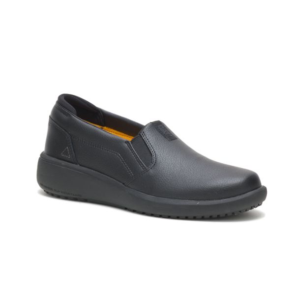 Caterpillar ProRush SR Slip-On Vanntette Sko Dame Svarte | NO-759803YIK