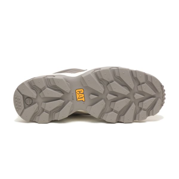 Caterpillar Reactor Soft Toe Shoes Dame Grå Hvite | NO-324198TNQ