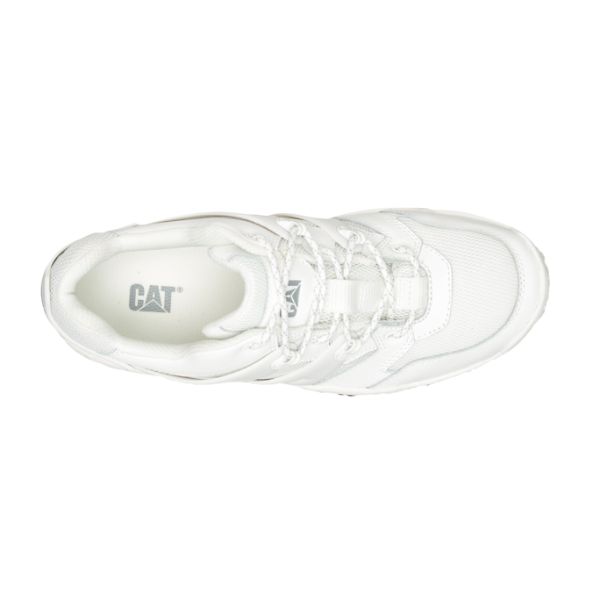 Caterpillar Reactor Soft Toe Shoes Herre Hvite | NO-861450DWB