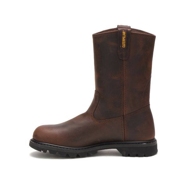 Caterpillar Revolver Soft Toe Boots Herre Brune | NO-721436MYG