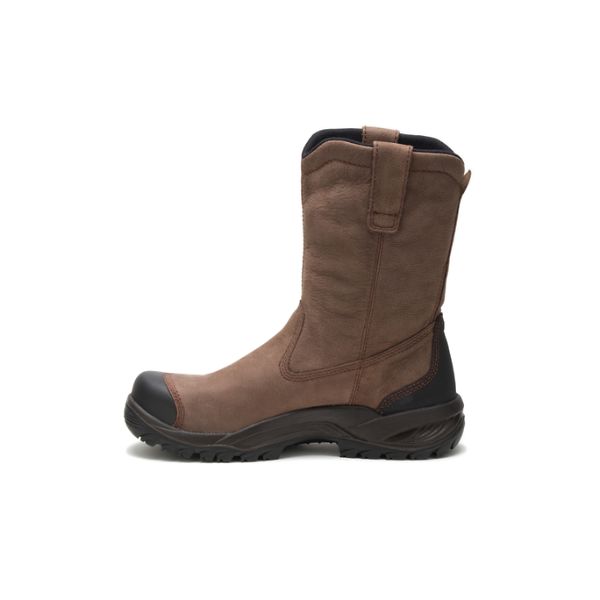 Caterpillar Spur Steel Pull-Ons Boots Herre Brune | NO-697214WOY