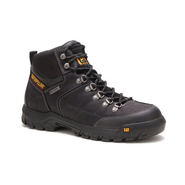 Caterpillar Threshold Vanntette Soft Toe Boots Herre Svarte | NO-071952MWN